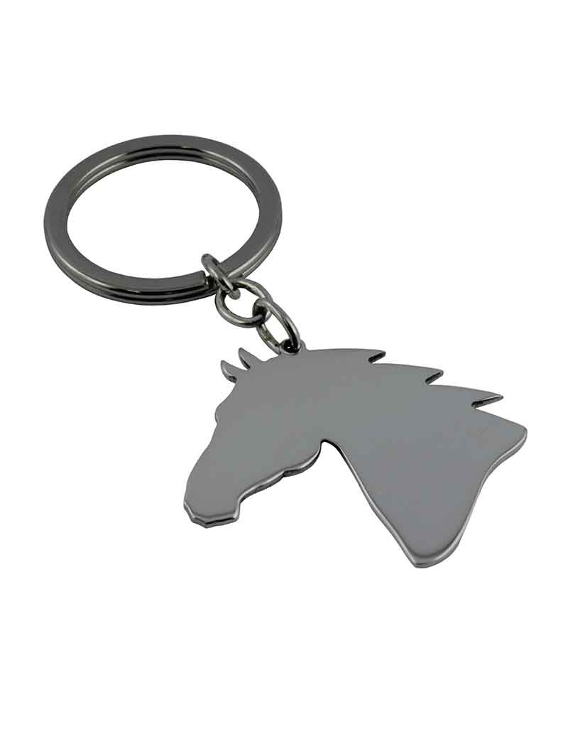 Horse Silver Keyring