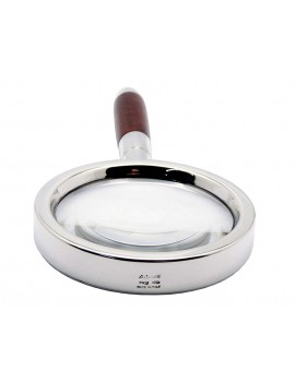 Lente Ingrandimento Radica in Argento Artigianale