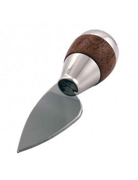 Parmigiano Cheese Knife Solid Sterling Silver and Wood Handle