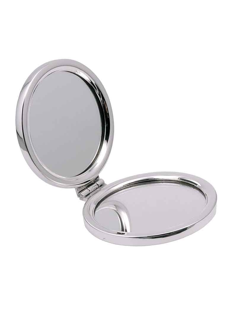 Silver handbag Mirror