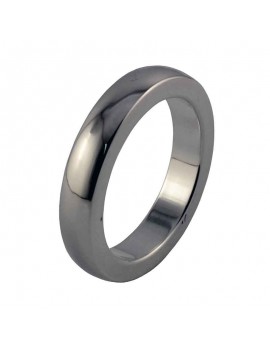 Silver Thick Band Ring