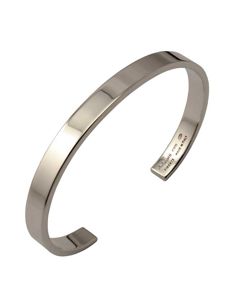 Bracciale Rigido Argento 925 Liscio