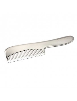 Sterling Silver Beard and Mustache Comb