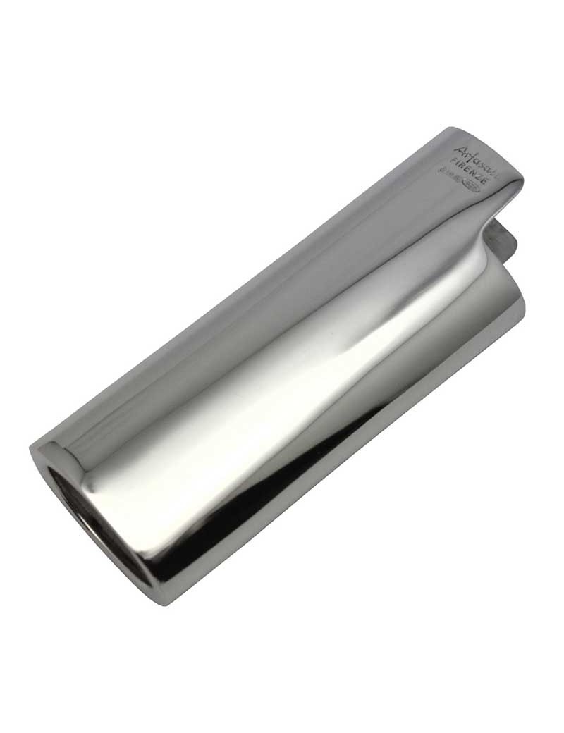 Sterling Silver Plane Mini Bic Lighter Case