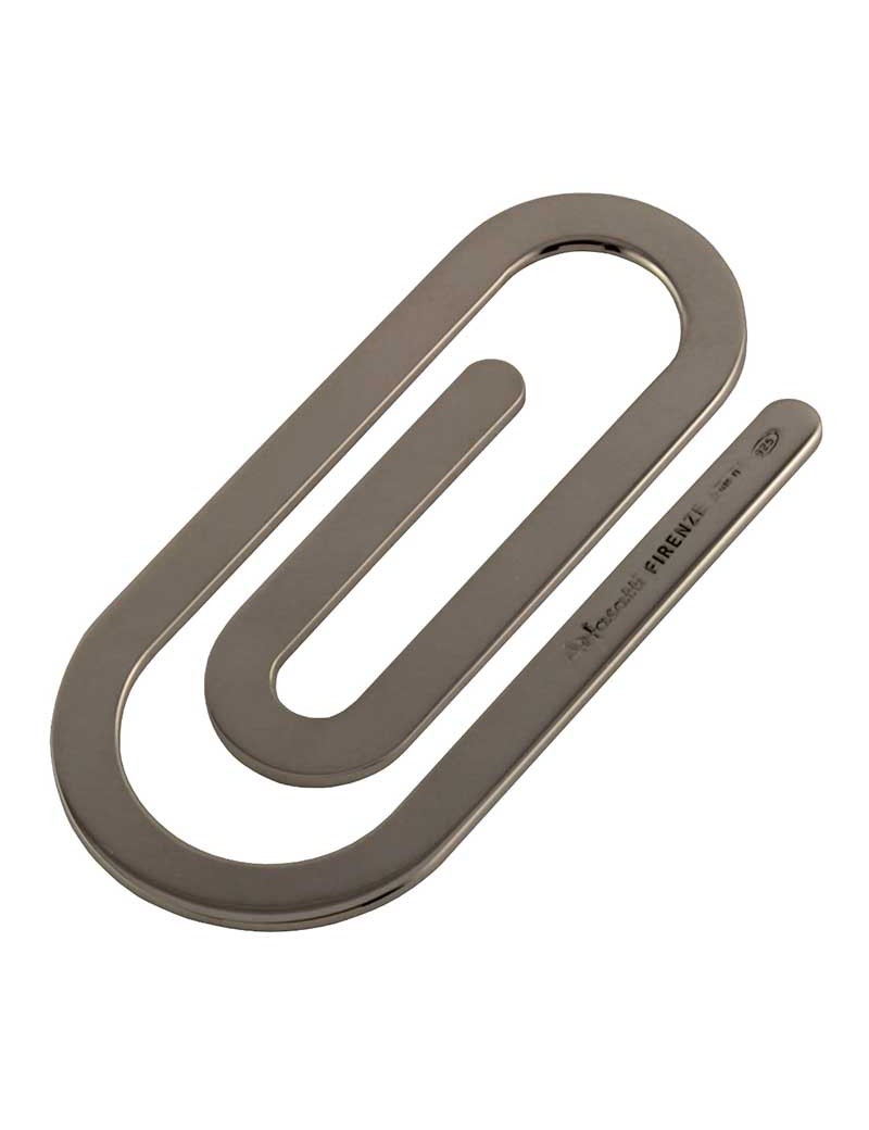 Sterling Silver Paperclip Flat Large Money Clip