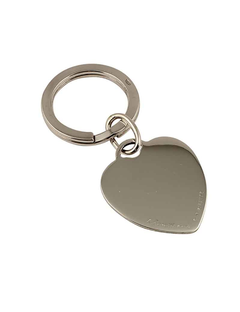 Sterling Silver Heart Key Ring