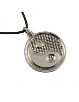 Sterling Silver TAO Oxidized Pendant