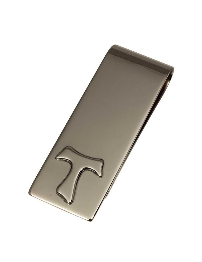 Sterling Silver Tau Money Clip